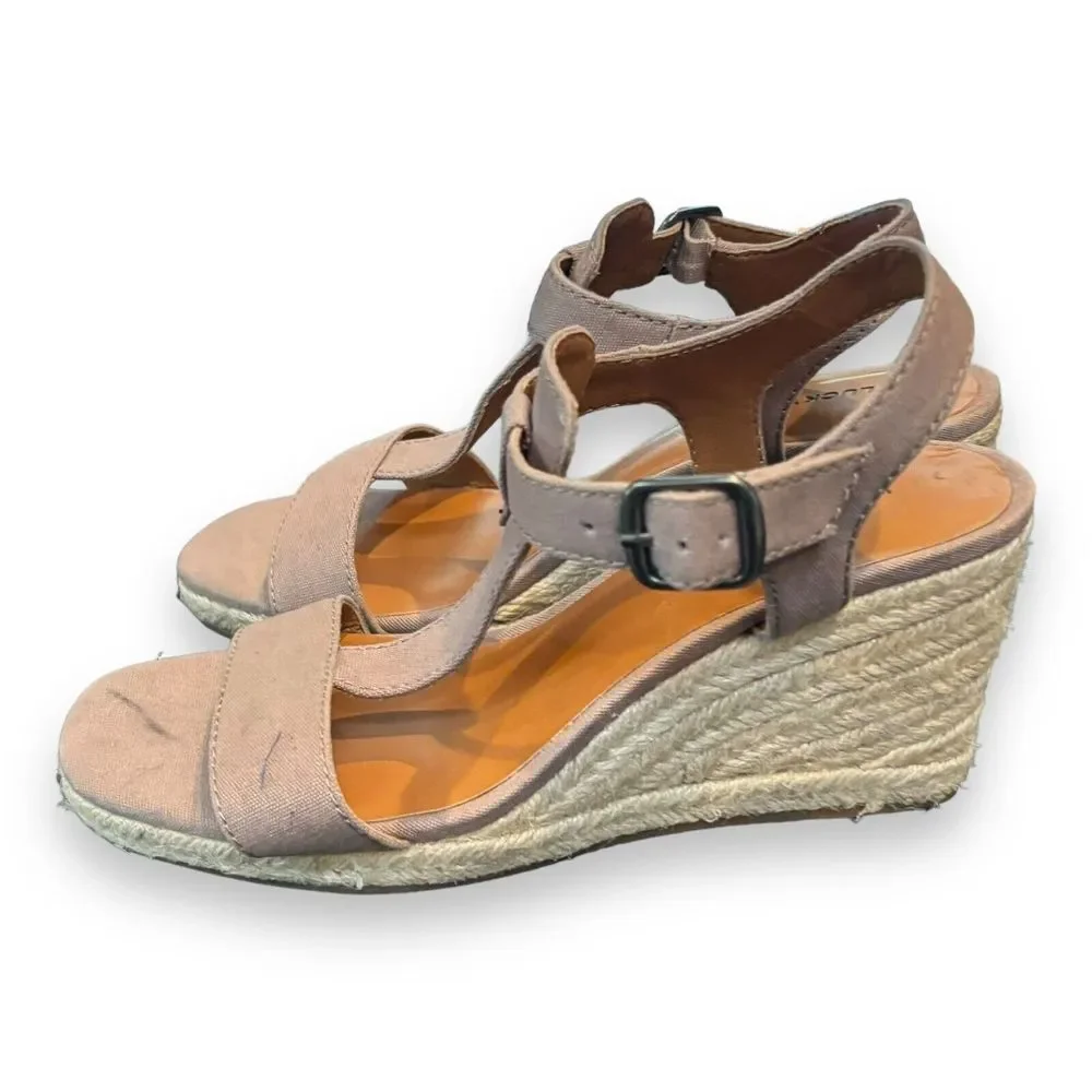 Lucky‎ Brand Millinda Espadrille Wedge Sandals Size 6.5
